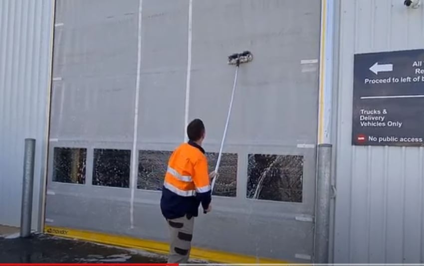 How to Clean a High Speed Rapid Door