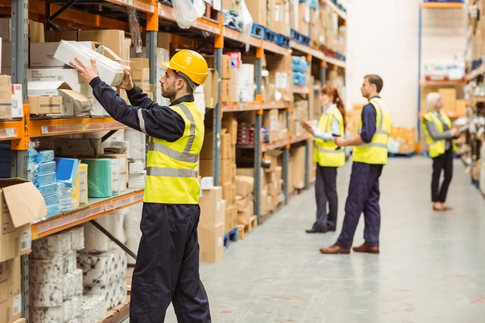 working in hot conditions in your warehouse