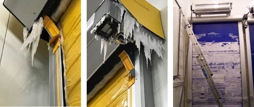 How to stop ice forming in a coolroom and on the floor